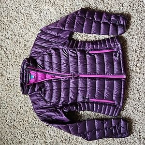 Eddie Bauer Storm Down Jacket, Size Small Color Plum